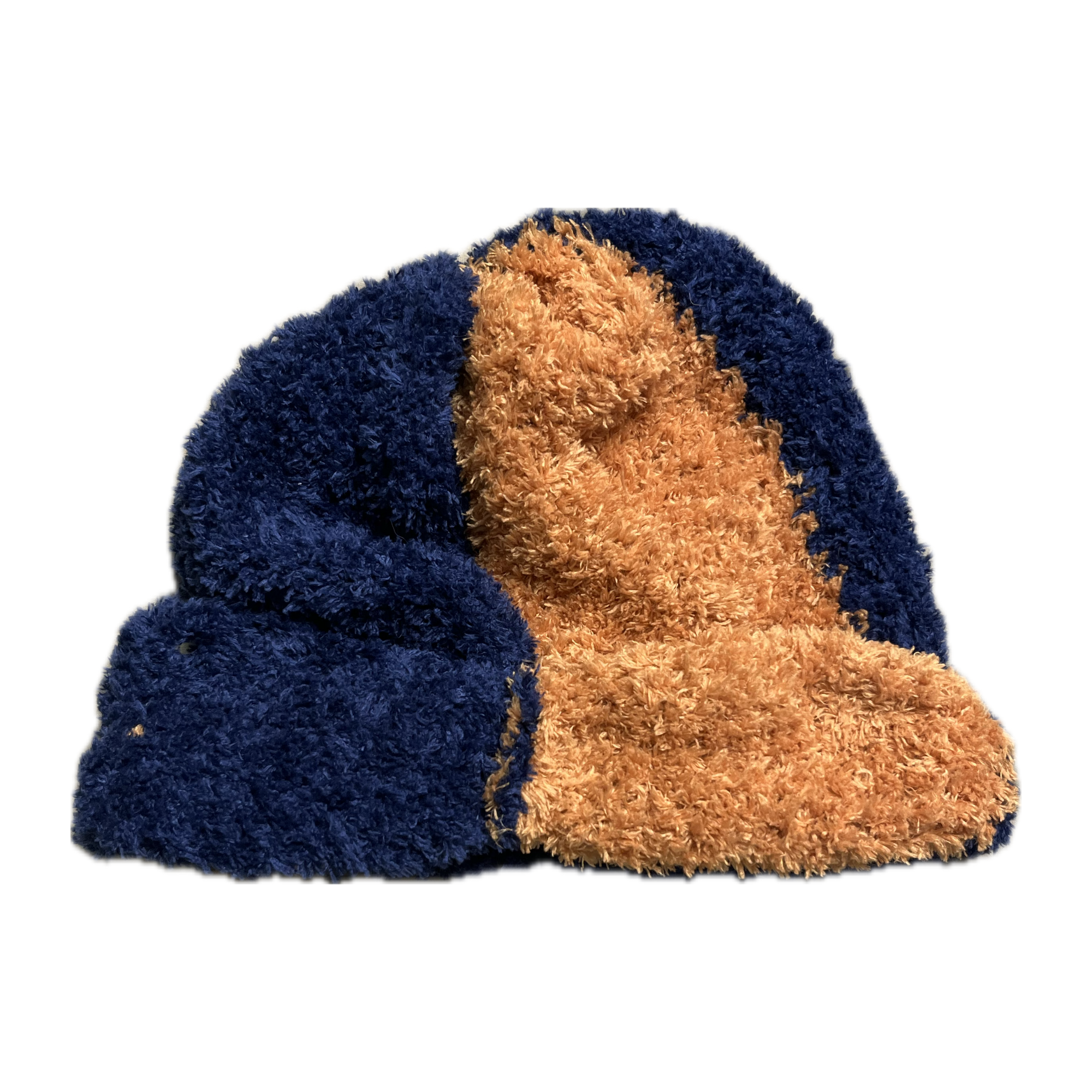 Fluffy Star Crochet Hat