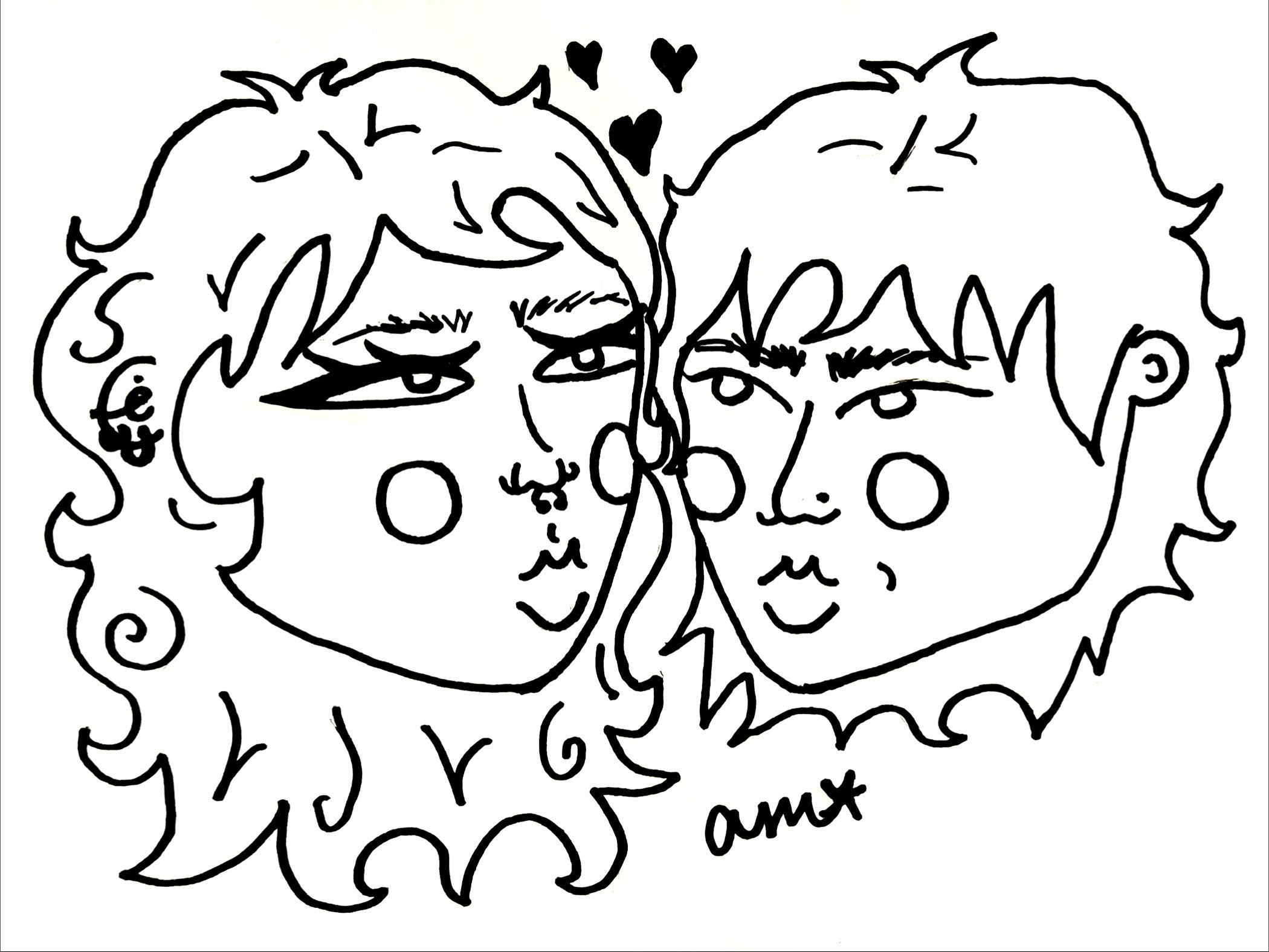 Custom Couple Portait