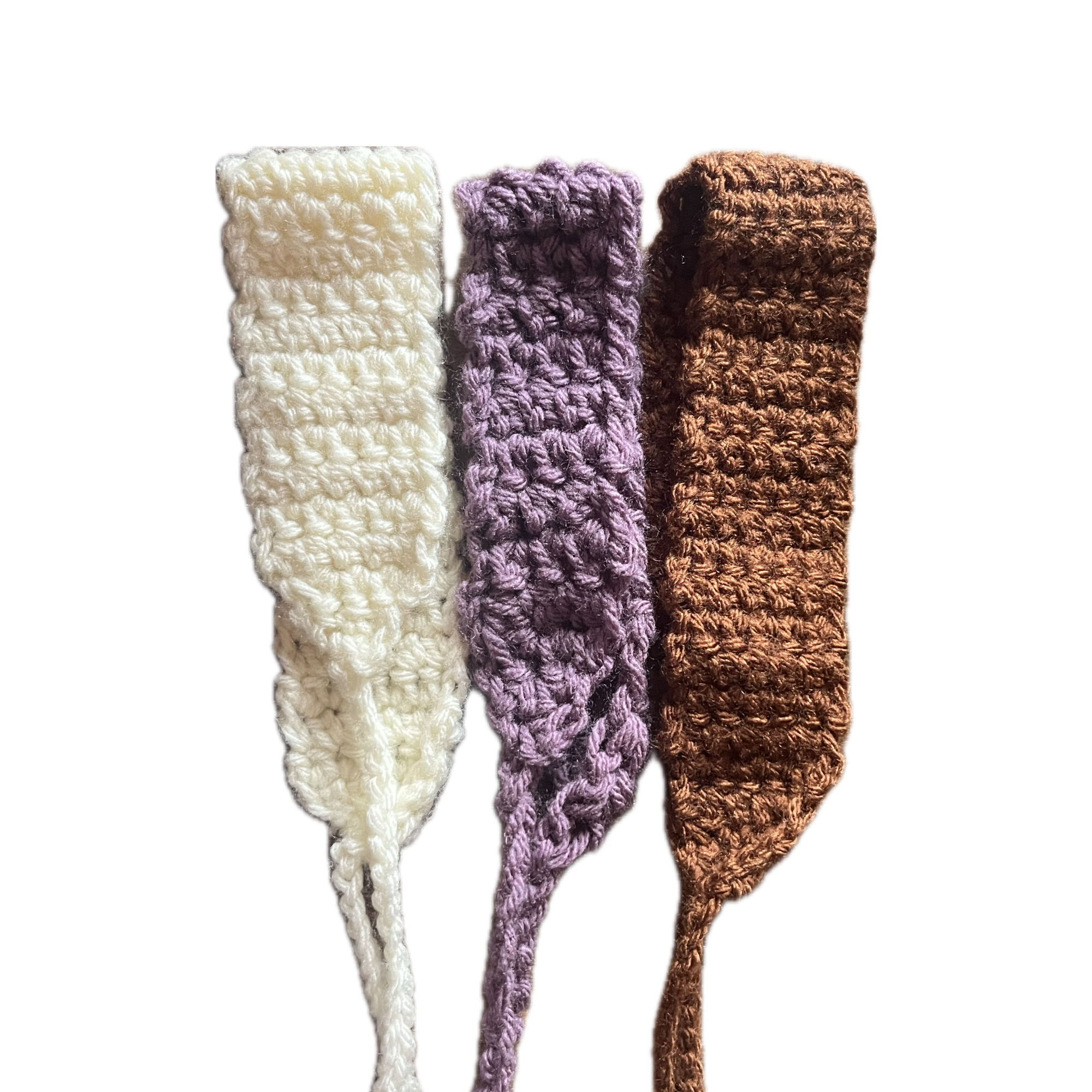 Crochet Tie Headbands